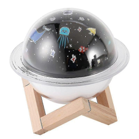 Planet Humidifier with Light, 250ml Mini Air Humidifier for Home or Desk