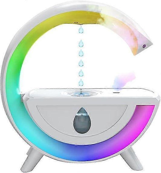 800ml Anti-Gravity Rain Cloud Humidifier, Cool Mist Humidifier with 7-Color Light